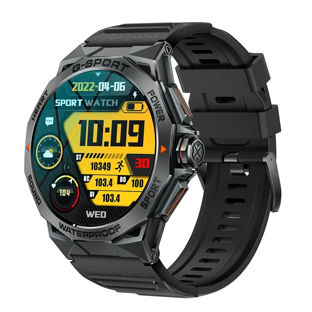1.43 AMOLED HD Bluetooth Call Smart Watch Men Sports Fitness IP68 Waterp... - £111.56 GBP