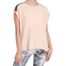 DKNY Womens Sport Relaxed T-Shirt Color Tropical Peach Size Small - £27.76 GBP