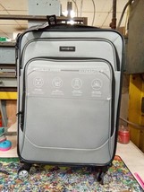 Samsonite Hyperspin 4 Softside Spinner Luggage Grey 25 Inch 293ep - $135.00