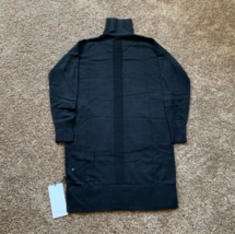 NEW Lululemon Softer Still Knit Sweater Dress Black Cashmere Blend XL Po... - £113.75 GBP