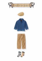Janie and Jack Boy &quot;Countryside Classic&quot;sweater/pants/cap 4 Pc Set Size 3-6 - $98.01