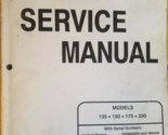 Mercury Mariner Service Manual Models 135 150 175 200 P/N 90-878079 - $77.99