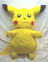 Nintendo Pokemon Large Jumbo Pikachu 30&quot; Stuffed Animal Toy 2009 Toy Factory - £39.00 GBP
