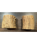 Antique Candle Lake Stag Antler salt and pepper shakers - $275.78 MXN
