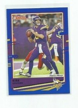 Kirk Cousins (Minnesota) 2020 Donruss Blue Press Proof &amp; Variation Card #158 - £11.18 GBP