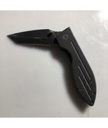 Ka-Bar 3075 Warthog Tanto Black Folding Knife - $31.89 CAD