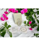 Lenox Jeweled Ice Round Perfume Bottle Clear Crystal  Vanity Beauty NEW ... - $60.05 CAD