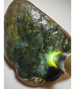Ice Yellow &amp; Green Burma Jadeite Jade Rough Stone # 1350 gram # 6750 car... - $37,972.33 CAD
