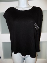 Forever 21 Black T-shirt Shirt Size S Women&#39;s - $262.70 MXN
