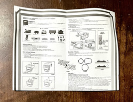 Eztec North Pole Express G-Scale Train Set Instructions - Original Repla... - $2.57