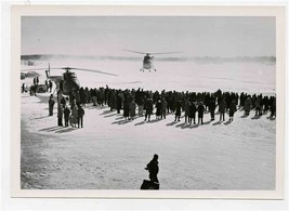 Cub Scouts Pack Kinross AFB Michigan Photo Sikorsky H 19 Chickasaw Helicopter  - £22.31 GBP