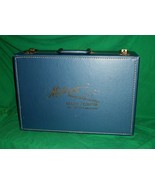 VTG MIDWEST CITY BEAUTY COLLEGE FASHION LUGGAGE TOTE CASE SUITCASE BAG O... - £33.44 GBP