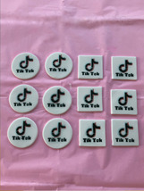 Tic-Tok theme fondant cupcake toppers or Party favors - £27.97 GBP+