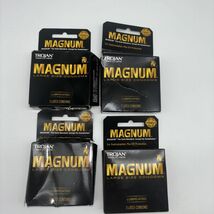 4pack  TROJAN MAGNUM LARGE Lubricated Latex Condoms ~Damaged Boxes 3ct e... - $17.72
