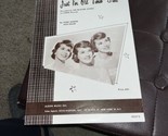 just for old time sake the McGuire sisters sheet music,C All My Sheet Mu... - $8.66