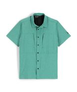 Spyder Mens Canyon Short Sleeve Shirt Verdant Green – Size Medium - $141.32 MXN