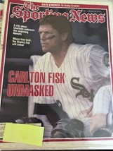 The Sporting News Carlton Fisk Chicago White Sox Hornets Stanley Cup May... - $12.50