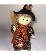 Halloween Plush Witch - $23.75