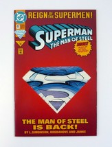 Superman The Man Of Steel #22 DC Comics The Man of Steel is Back NM+ 1993 - £2.31 GBP