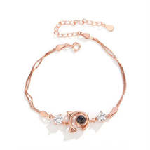 Lucky Cute Kitten Creative Felicity Bracelet with Picture Inside - £52.60 GBP+