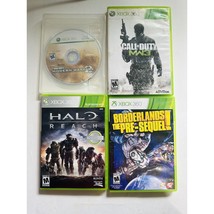 Halo Reach Cib Microsoft Xbox 360, 2010) Calk of Duty Mw2 Mw2 Borderlands bundle - £30.94 GBP