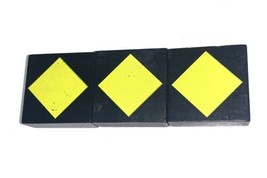 Qwirkle Replacement OEM 3 Yellow Diamond Tiles Complete Set - £6.72 GBP