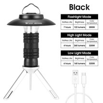 WEST BI Portable Camping Light with Magnetic USB Rechargeable Camping Lantern Ou - £87.31 GBP