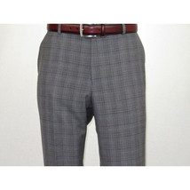 Mens Renoir  3 Piece Vested Suit Glen Plaid Notch Lapel Business 278-1 Gray New image 11