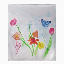 Betsy Drake Pastel Garden Throw - $64.35