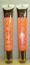 LOreal Lip Le Gloss Colour Riche 158 PEACH FUZZ 2 Tube Set Balm Stick - $12.00
