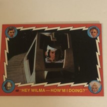 Buck Rogers In The 25th Century Trading Card 1979 #48 Gil Gerard - £1.94 GBP