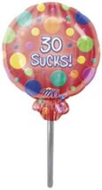 30 Sucks! Mylar Balloon - 30th Birthday Party Supplies - $2.08