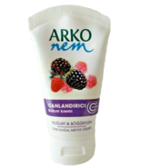 2X ARKO NEM Hand &amp; Face Cream Blackberry &amp; Yogurt Revitalizing 2.5 oz - £2.33 GBP