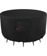 Ibirdie Fire Pit Cover Round 44 Inch Outdoor Waterproof And Weatherproof... - $57.58 CAD