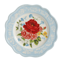 Pioneer Woman 12-Piece Dinner Set Floral Dishes Service For 4 Sweet Rose - $79.64