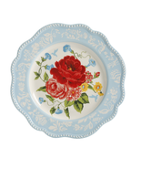 Pioneer Woman 12-Piece Dinner Set Floral Dishes Service For 4 Sweet Rose - £63.11 GBP