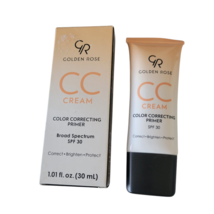 Golden Rose CC Cream Color Correcting Primer 02 ORANGE 1oz/30ml New with... - $18.52