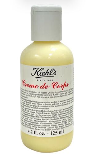 Kiehl 4.2 oz Creme De Corps Body Moisturizer - £11.69 GBP