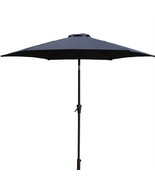 Navy Blue 9ft Pole Umbrella w/ Carry Bag - €86,13 EUR