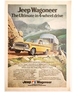 1973 Jeep Wagoneer Advertisement Camping Automobile American Motors DWP9D - $549.96 MXN