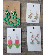 Handcrafted laser cut acrylic and/or bead earrings, NEW, Sold per pair - $16.41 CAD