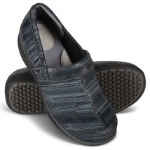 The Professional&#39;s Comfort Clogs Dual-Density Footbeds Black/Grey Women Size 8 - £45.03 GBP