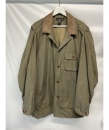 Banana Republic Rare Vintage Olive Green Button-Down Collared Coat Mens ... - $271.32 CAD