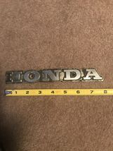 1977-1978 Honda CB 750 OEM Left Fuel Tank Badge Emblem 405L Needs paint ... - $10.00