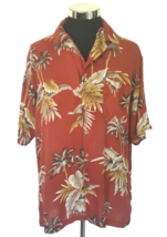 Tres Bien Island Casual Shirt Men&#39;s Size XL Multicolor Tropical Hawaiian Aloha - £11.07 GBP