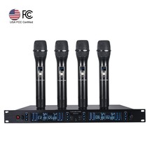 Uhf 200 Channels Wireless Microphone, Mountable, Auto Scan - £347.02 GBP