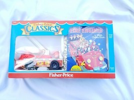 Vtg 1987 #2250 Fisher-Price Classics &quot;Fire Engine &amp; Little Golden Book&quot; ... - $1,824.42 MXN