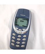 Vintage Nokia 3360 blue Cell Phone Non-Working Sample Collector&#39;s display - $39.00