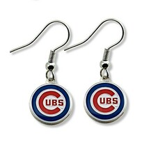 MLB Chicago Cubs Logo Dangler Earrings - $13.72