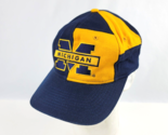 Vintage Michigan Wolverines Color block Snapback hat Top of the World -b... - £42.82 GBP